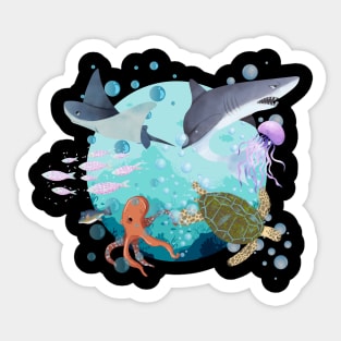 Under the sea Sticker